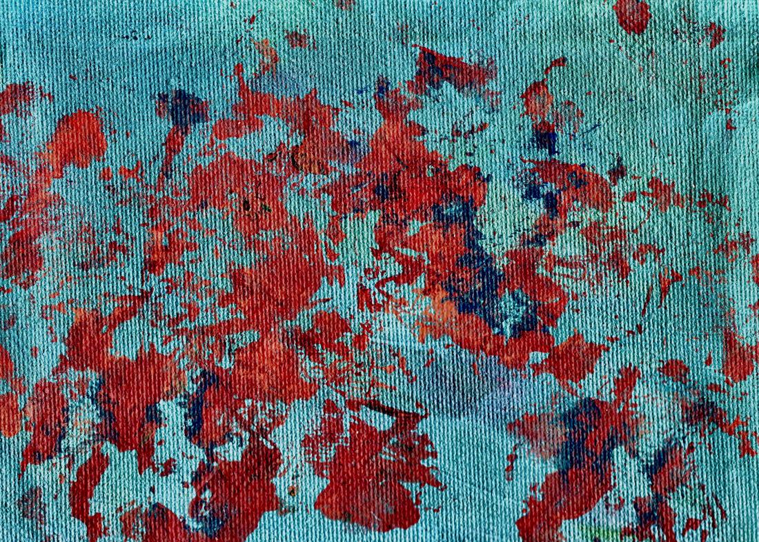 pédale de la lune de cuivre, a painting by Sascha Roae
