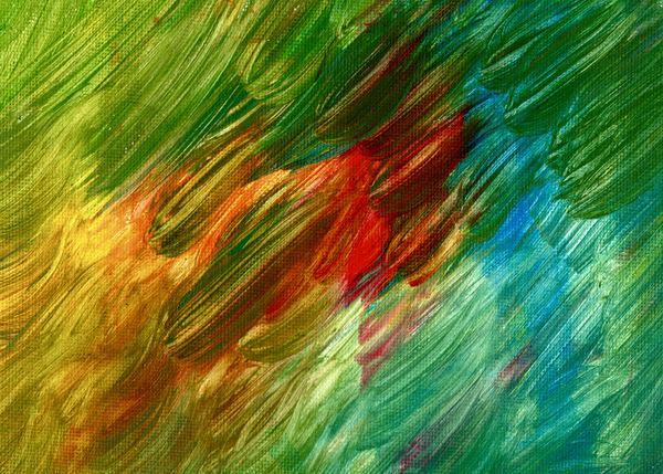 Telescope Rain, a painting by Sascha Roae