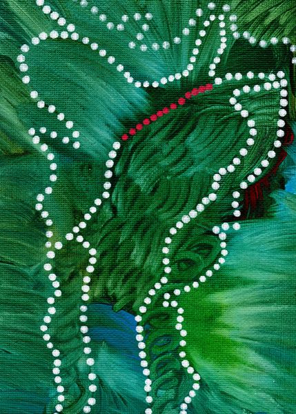 Cryptocoryne, a painting by Sascha Roae
