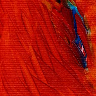 Drop of hot oil, a painting by Sascha Roae